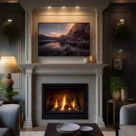 Düz Şömine Model 27