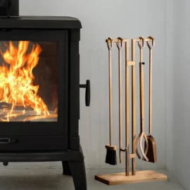 GOLD PATİNALI ANTİK 5 PARÇA MAŞA SETİ