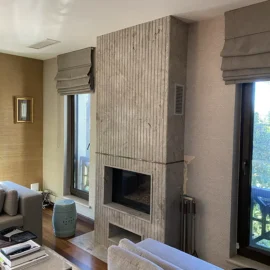 Düz Şömine Model 55