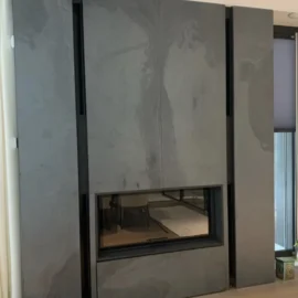 Düz Şömine Model 57